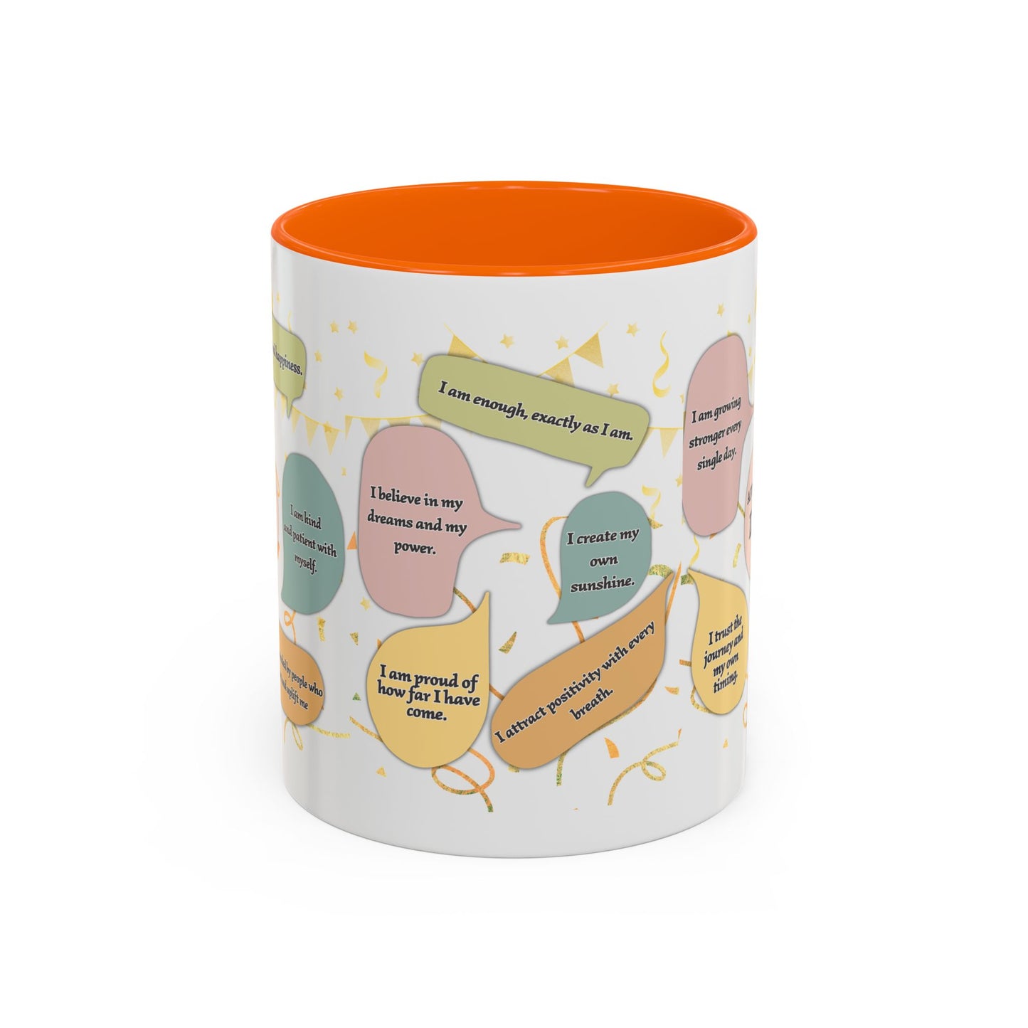 Affirmations Daily Ceramic Mug — Positive Self-Talk