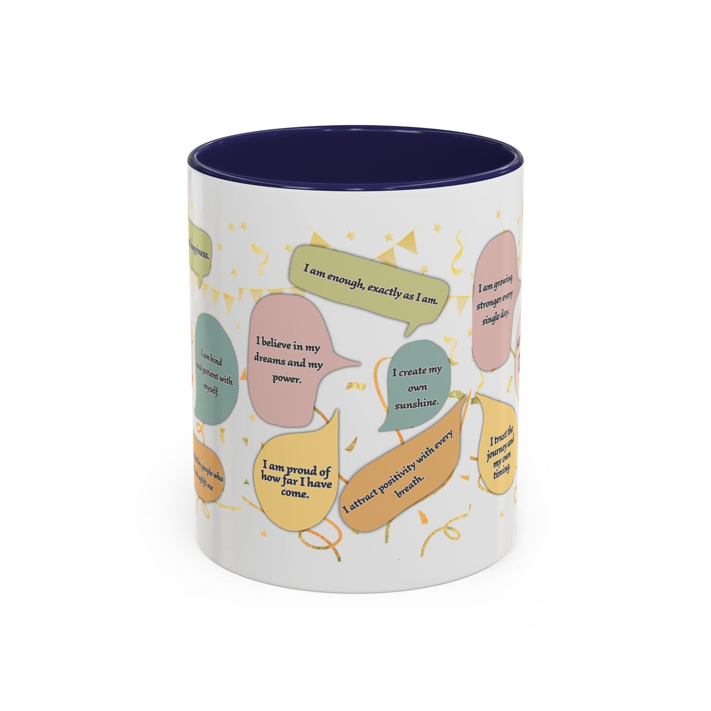Affirmations Daily Ceramic Mug — Positive Self-Talk