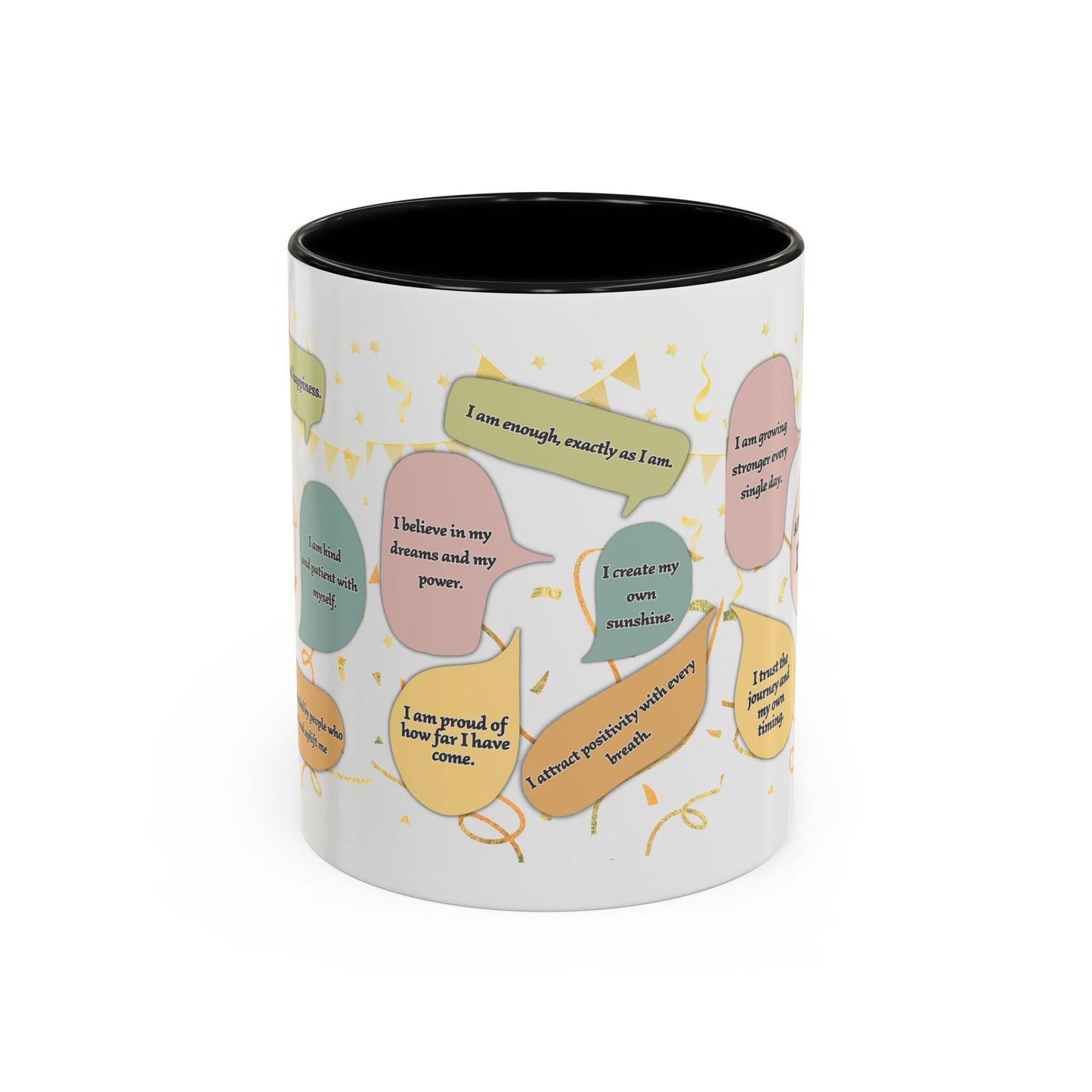 Affirmations Daily Ceramic Mug — Positive Self-Talk