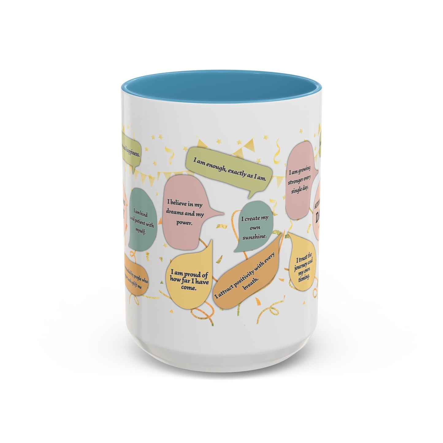 Affirmations Daily Ceramic Mug — Positive Self-Talk