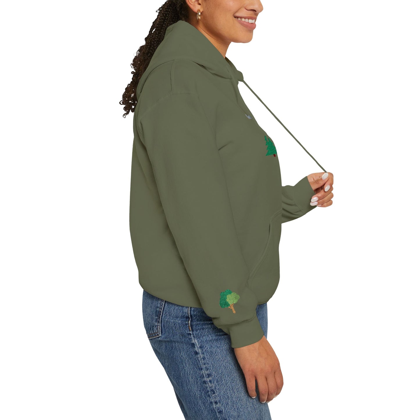 Christmas Trees Hoodie — Evergreen Forest