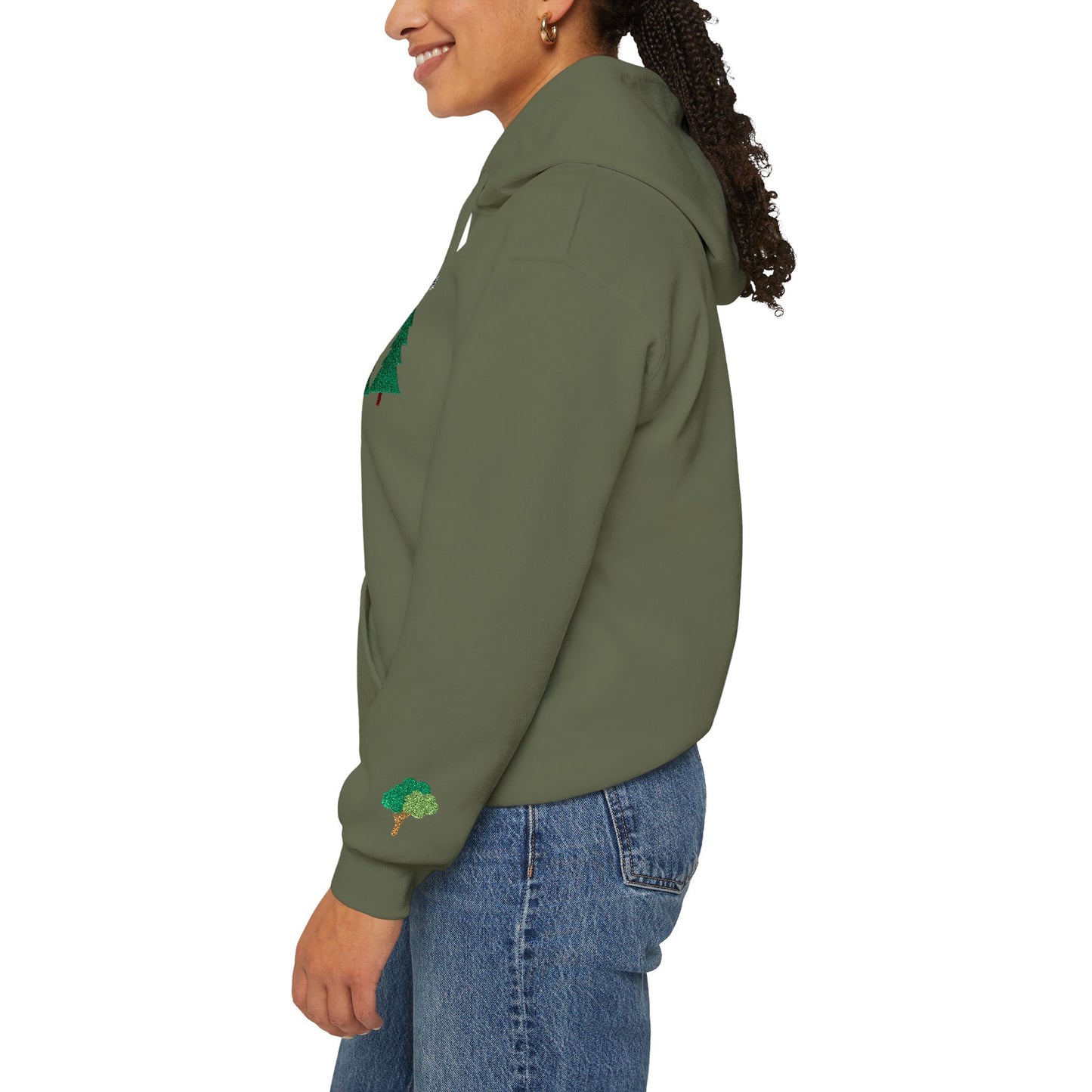 Christmas Trees Hoodie — Evergreen Forest