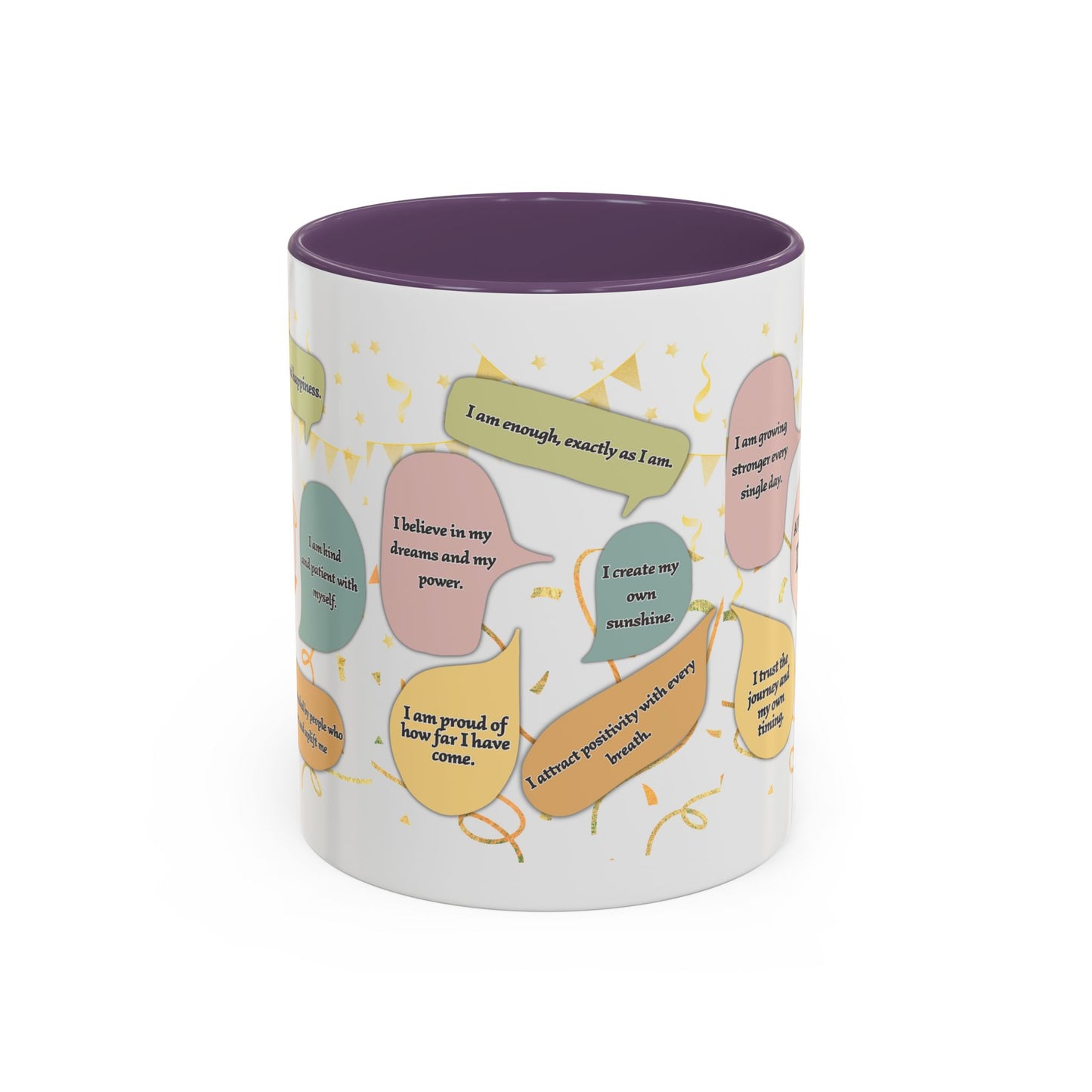 Affirmations Daily Ceramic Mug — Positive Self-Talk