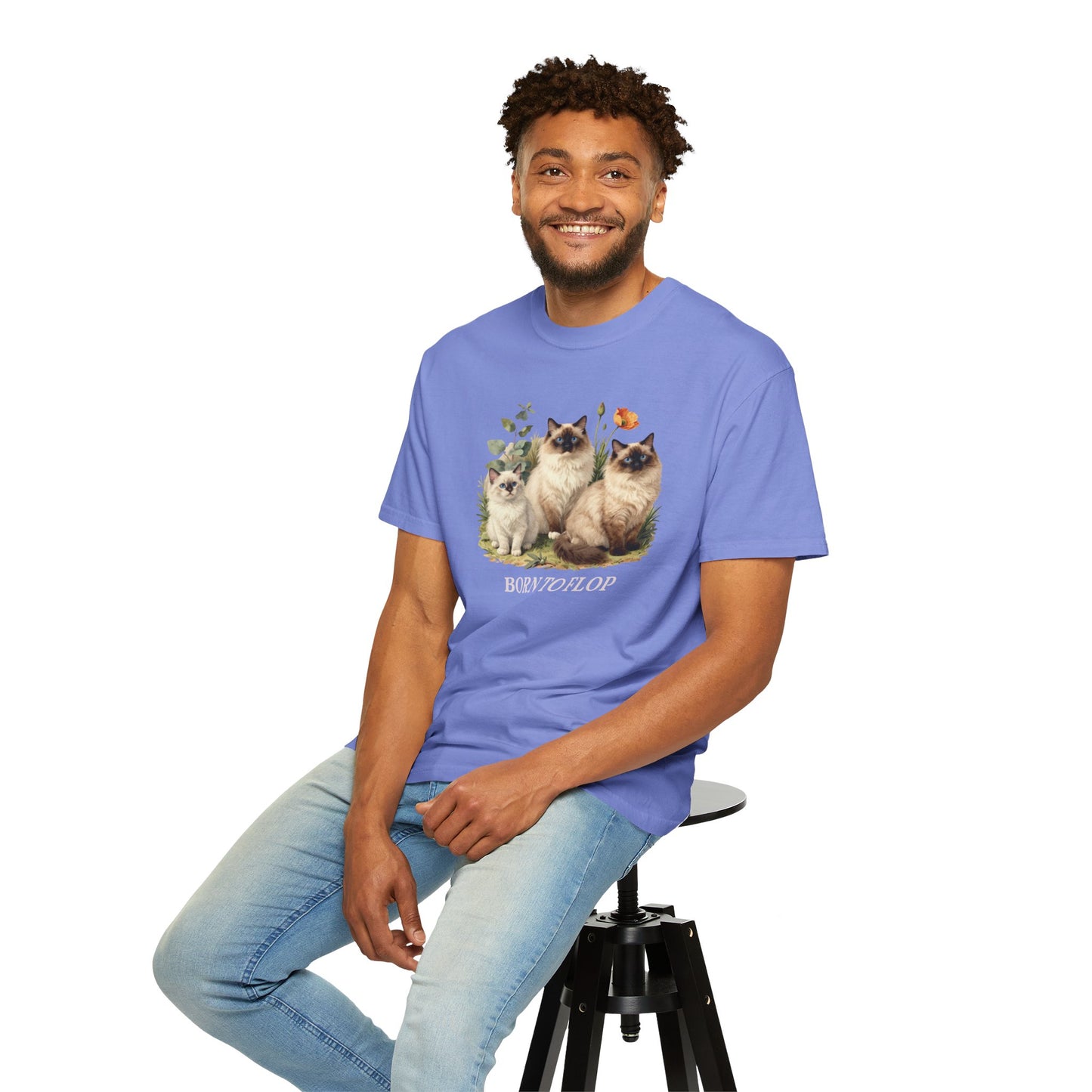 Personalized Ragdoll Cat Shirt — Custom Text Trio Tee