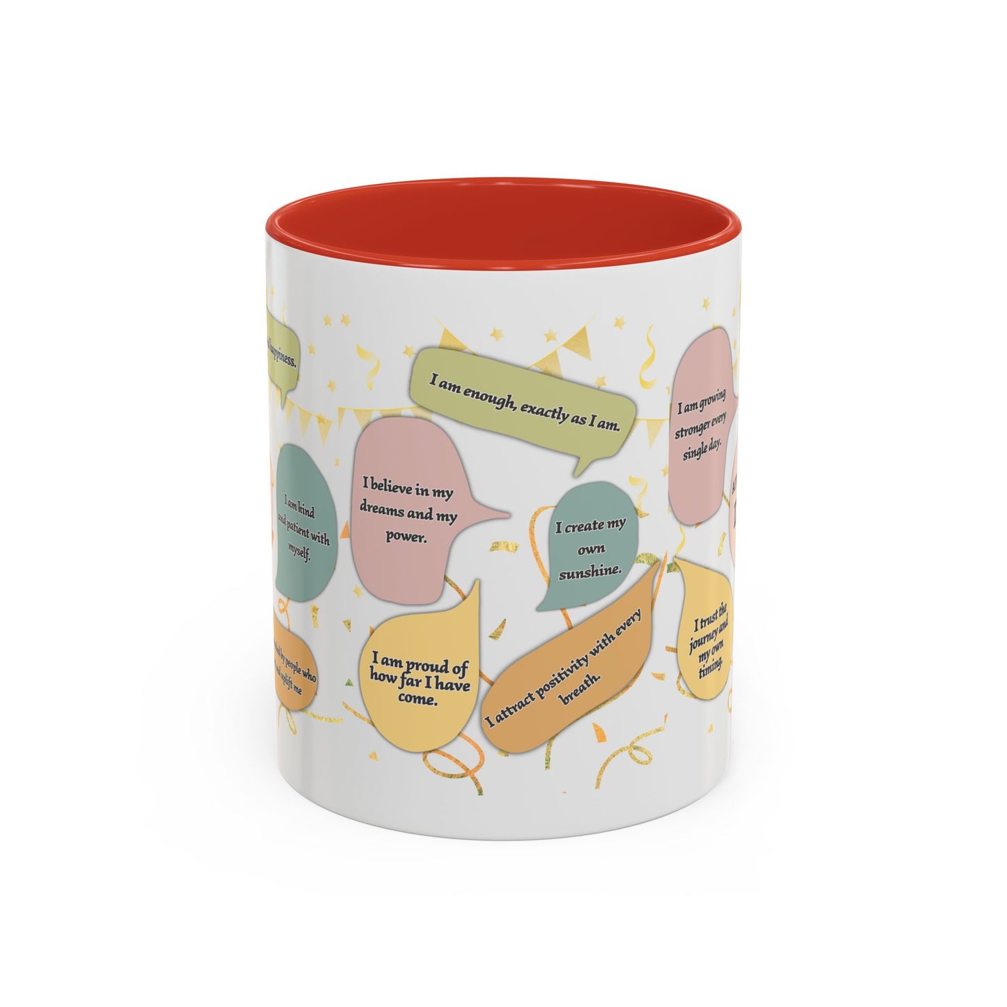 Affirmations Daily Ceramic Mug — Positive Self-Talk