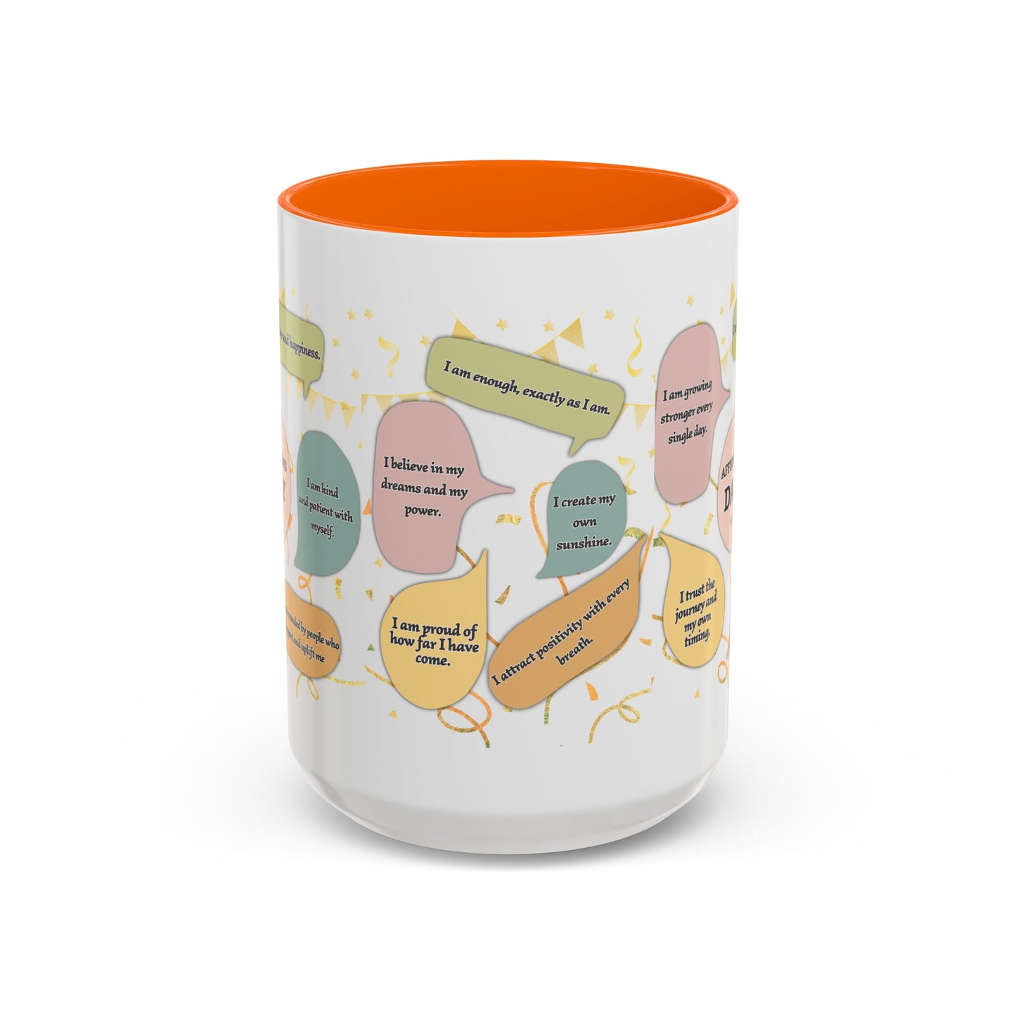 Affirmations Daily Ceramic Mug — Positive Self-Talk