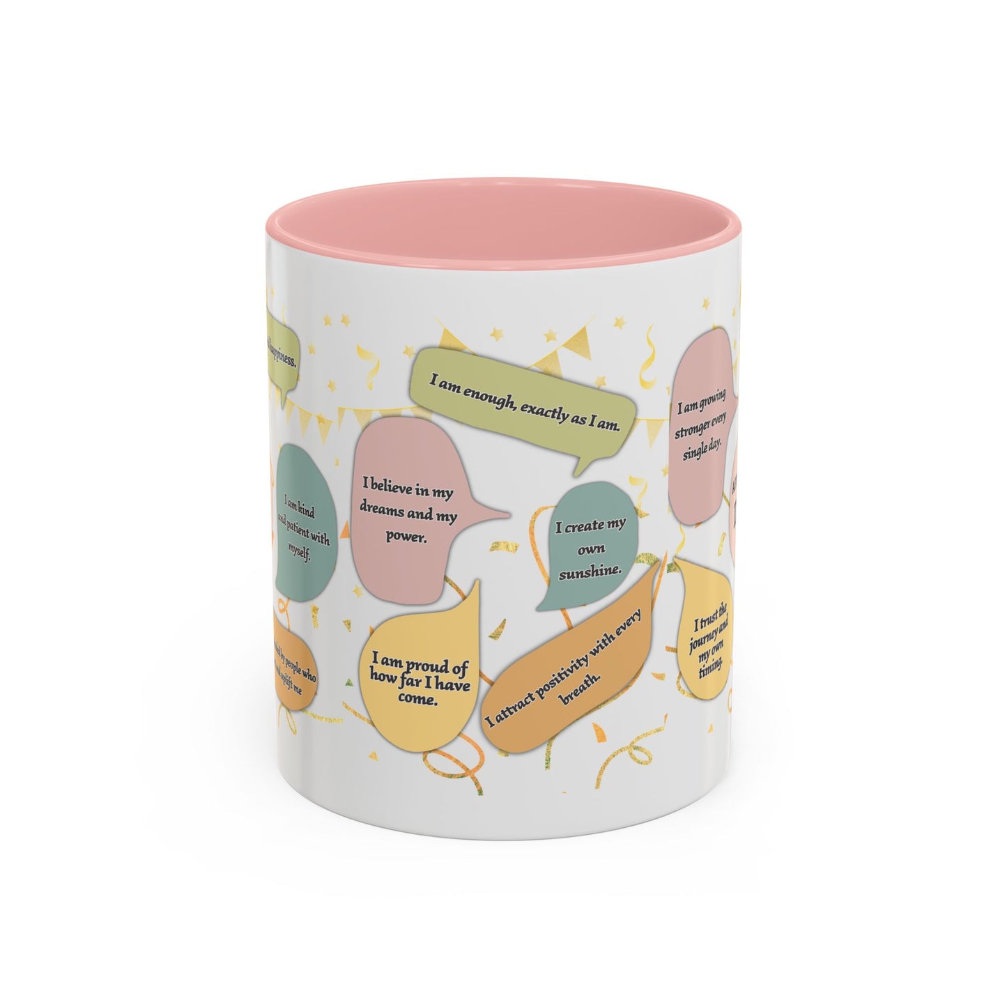 Affirmations Daily Ceramic Mug — Positive Self-Talk