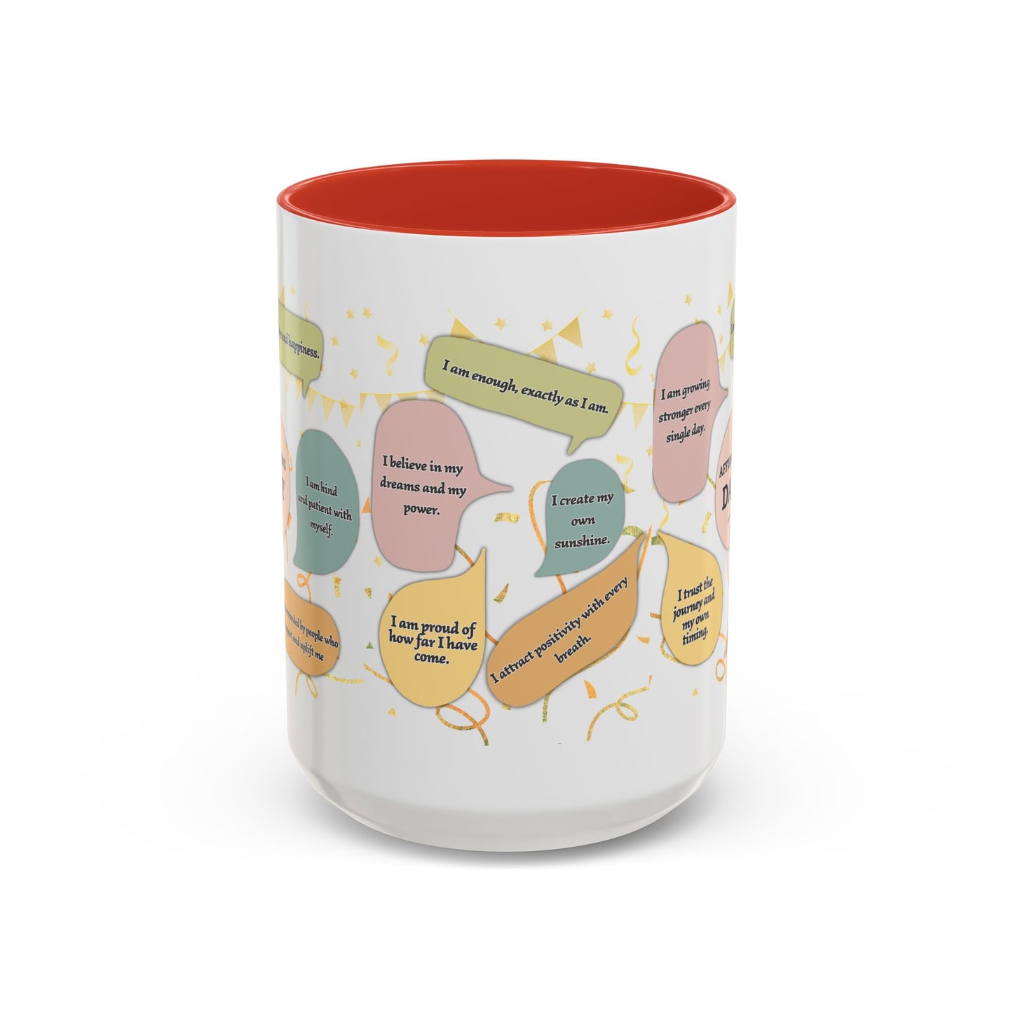 Affirmations Daily Ceramic Mug — Positive Self-Talk