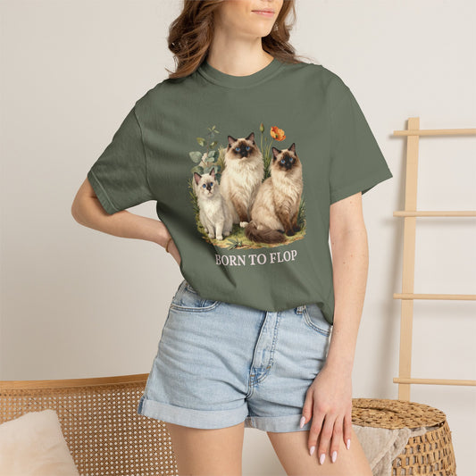 Personalized Ragdoll Cat Shirt — Custom Text Trio Tee