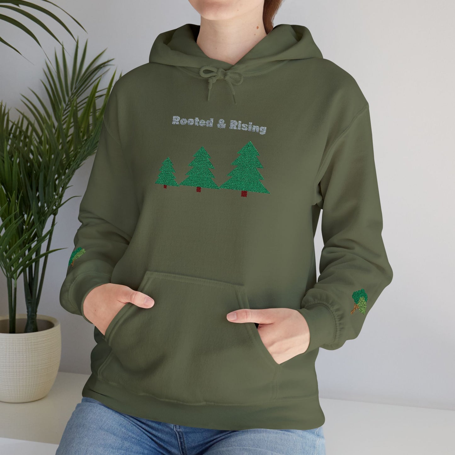 Christmas Trees Hoodie — Evergreen Forest