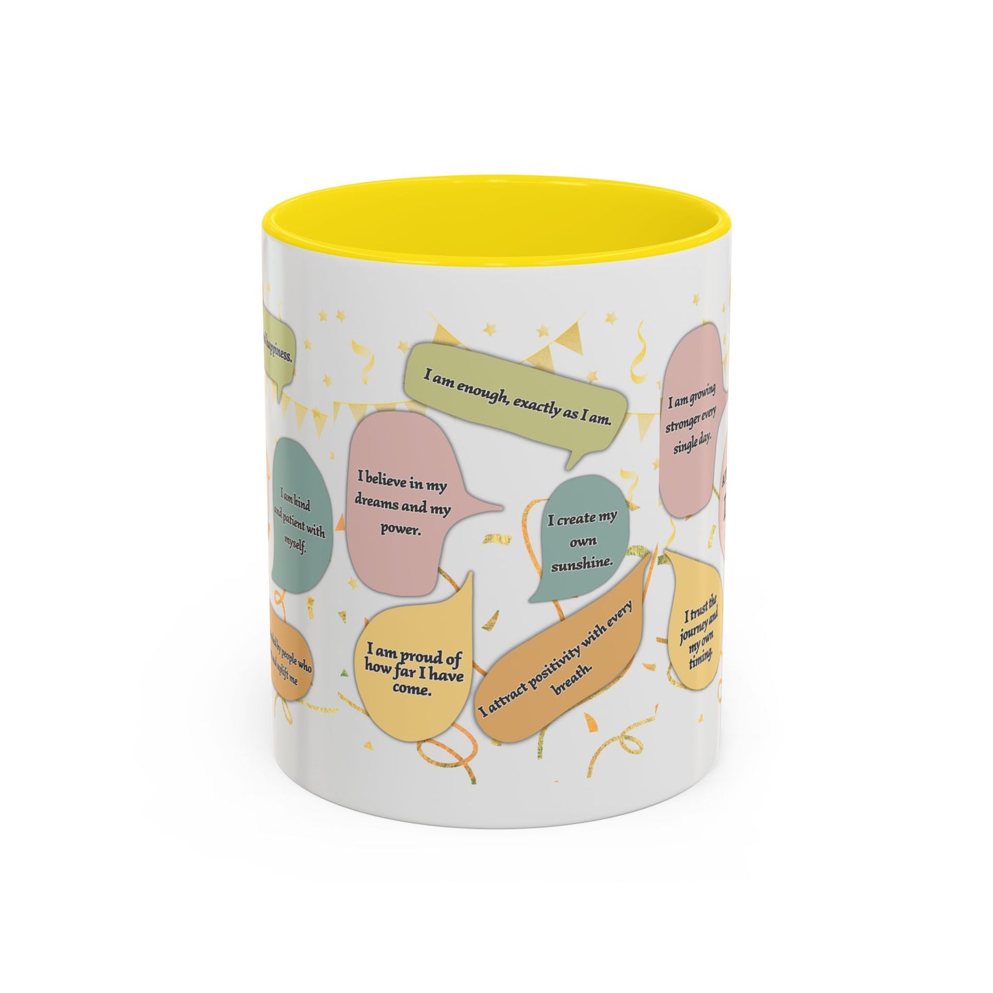 Affirmations Daily Ceramic Mug — Positive Self-Talk