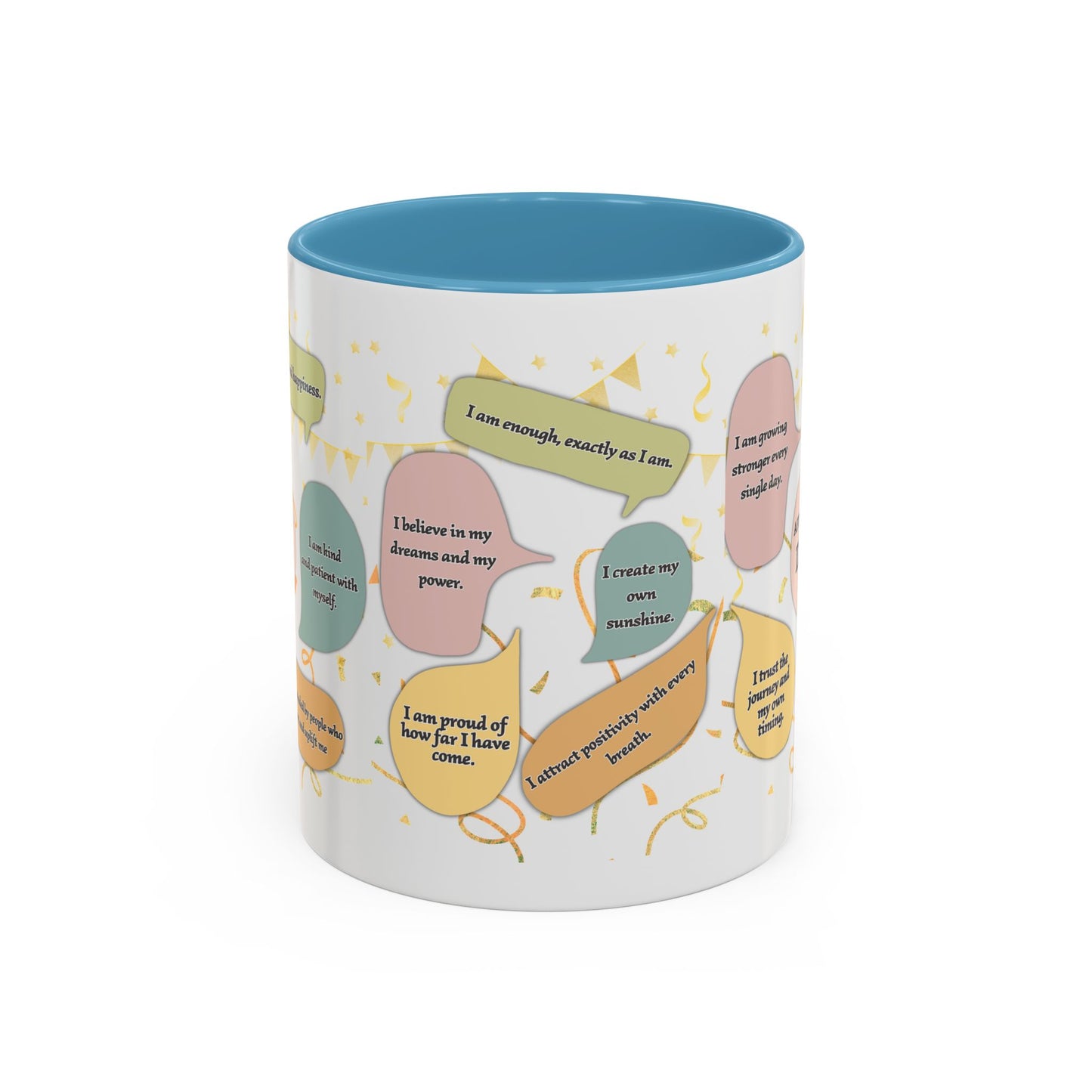 Affirmations Daily Ceramic Mug — Positive Self-Talk