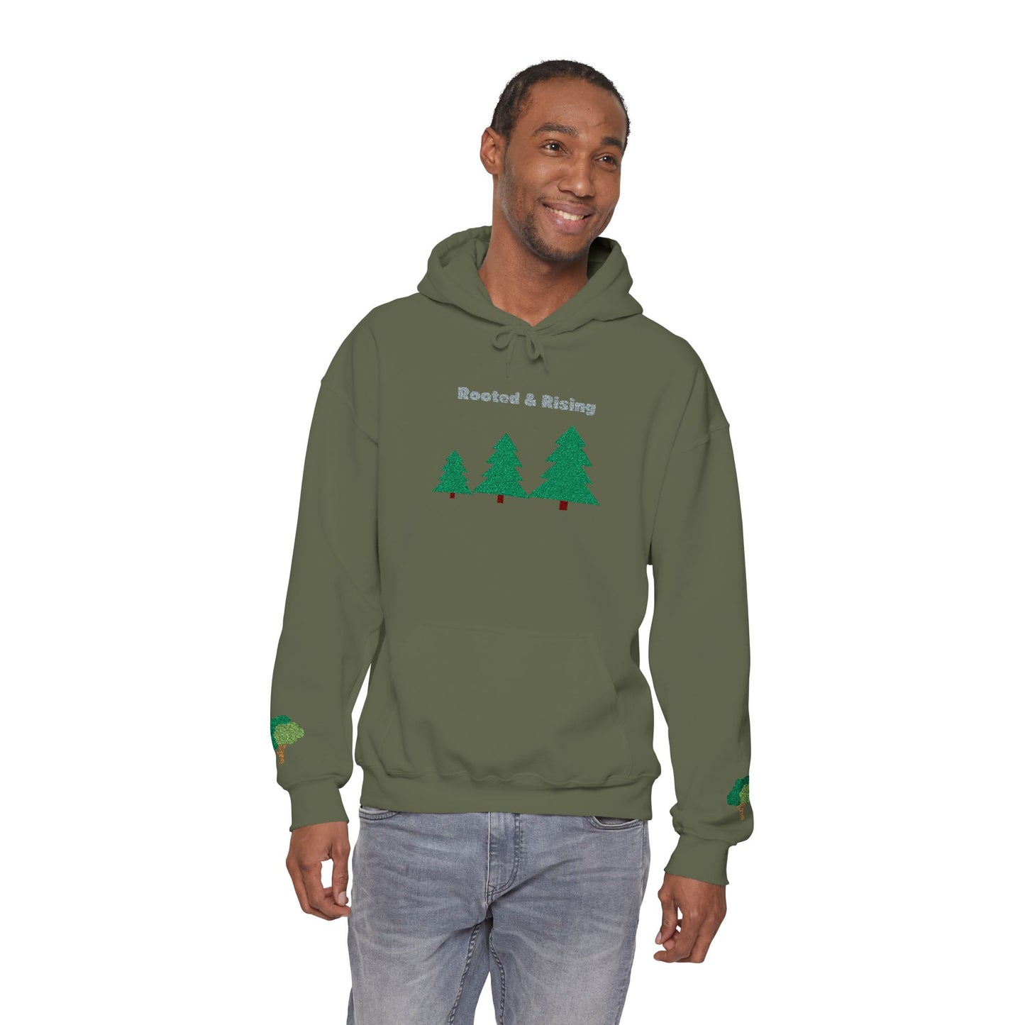 Christmas Trees Hoodie — Evergreen Forest